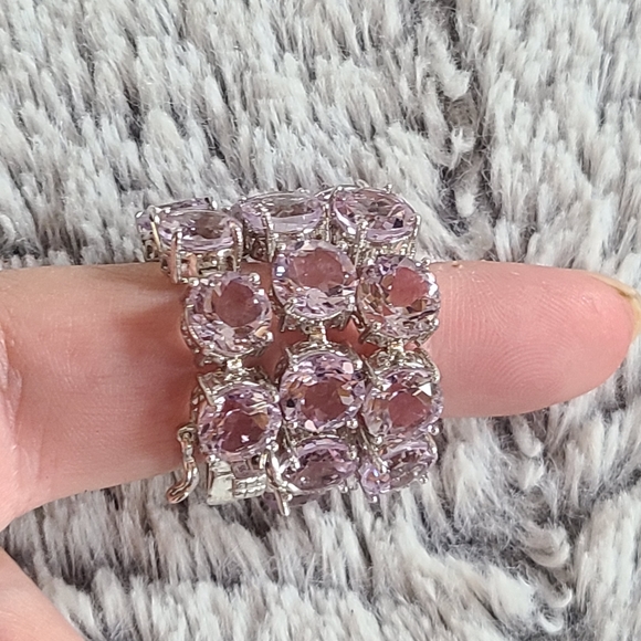 Amethyst Tennis Bracelet - Picture 10 of 16